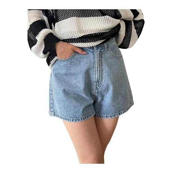 [Wego] Denim Shorts, Trousers, Bottoms, Girly, Date Clothes, Summer Clothing, Gift, Women s