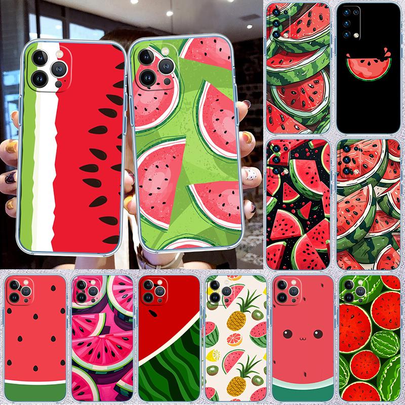 RA8 Cartoon Fruit Watermelon Case for Motorola E13 E15 E20 E22 E22I E22S E30 E32 E40 E7 E7I G Plus Power Play Stylus G22 G14