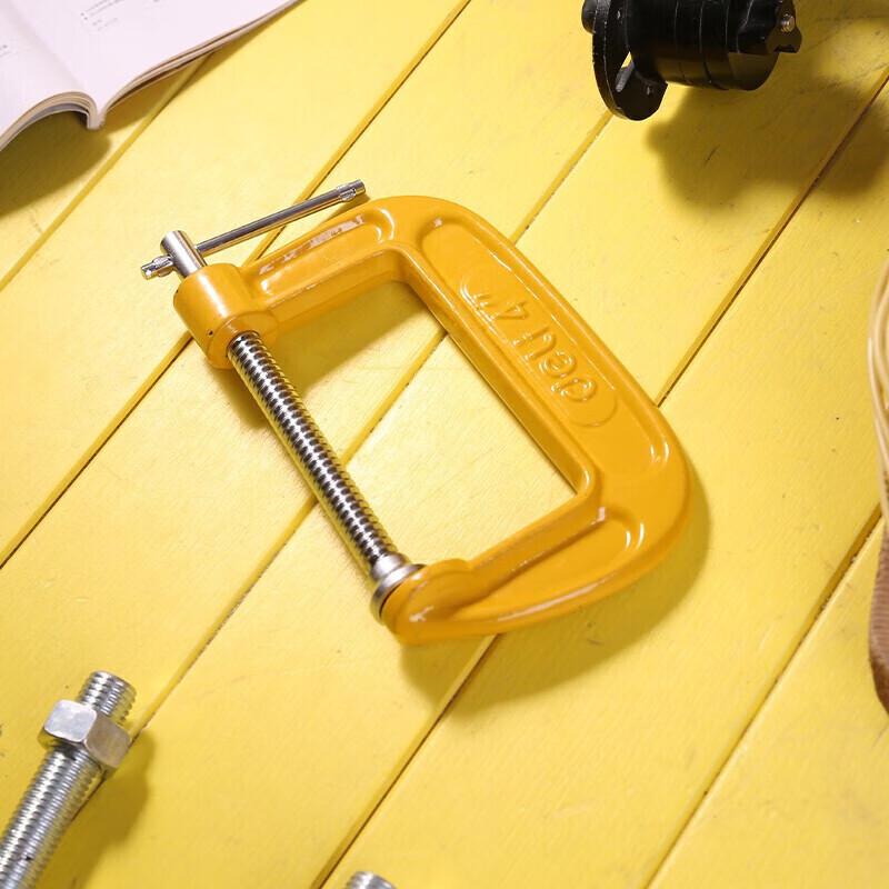 Deli DL-G204 G-Type Woodworking Clamp