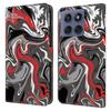For Motorola Edge 60 Pro 5G Wallet Case Pattern Printing Stand Leather Flip Phone Cover