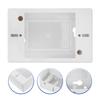 Junction Box Power Strip Flat Socket Single American Style Switch Surface Mount Electrical Outlets