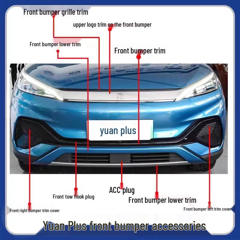 BYD Yuan Plus Front Bumper Lower Trim Frame SC2E-2803116 Accessories