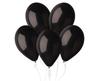 Balony Lateksowe Gemar Czarne Pastel G110, 30Cm, 100 Szt.