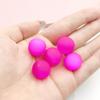 51254 Valentine's Day Color 200pcs/Bag Cat Eye Frosted Beads Diy KeyChain Necklace Bracelet Accessories Beads for Jewelry Making