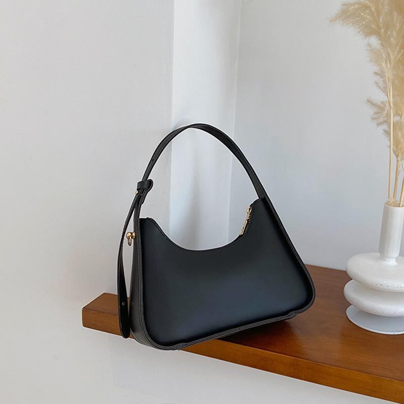 Solid Color Popular Underarm Bag New Small Fresh and Fashionable Casual Women's Bag Handbag Trendy Small Square Bag