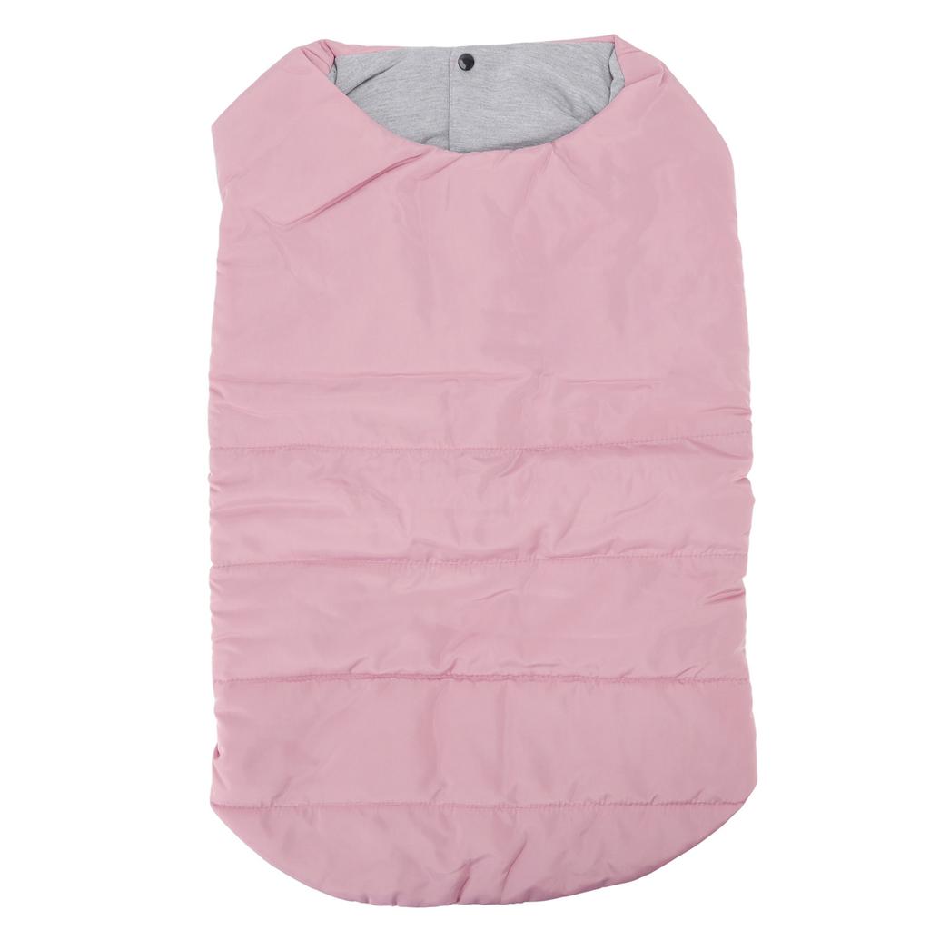 Dog Winter Coat Double Sided Wearable Cute Large Dog Warm Coat for Autumn and Winter Pink