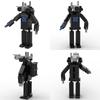 Star Sign Titan Surveillance Man Building Block Toy Set Desktop Decoration Plastic Material