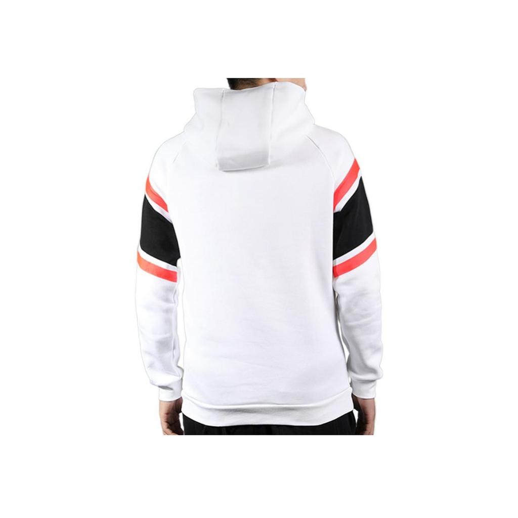 Jordan Bluza z kapturem męska Air Logo Fleece Pullover Biała BQ5655-100