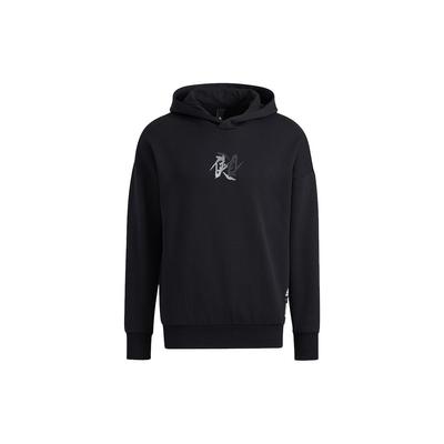 adidas Športová mikina s potlačou bojových umení Pánske topy Čierna HE5115