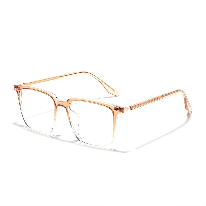 Glasses Tr Frame Flat Glasses Women'S Face Covering Versatile Retro Personalized Glasses Frame Men'S Plain Glasses