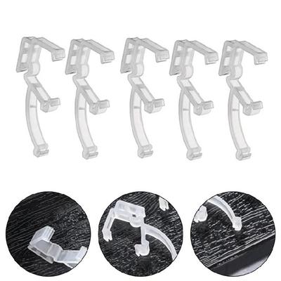 20 Pieces 2Inch Valance Clips Window Blind Clips Valance Retainer Clips for Horizontal Blind Valance for Home and Office