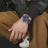 Mens Watches Stainless Steel Watch Waterproof Luxury Quartz Clock Chronograph Luminous Wristwatches Relogio Masculino