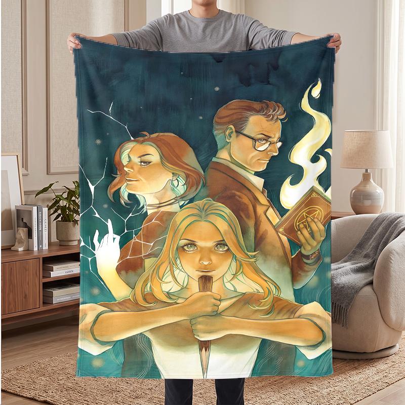 Buffy the Vampire Slayer Soft Warm Flannel Blankets Comfortable Blanket for Home Decoration Gifting