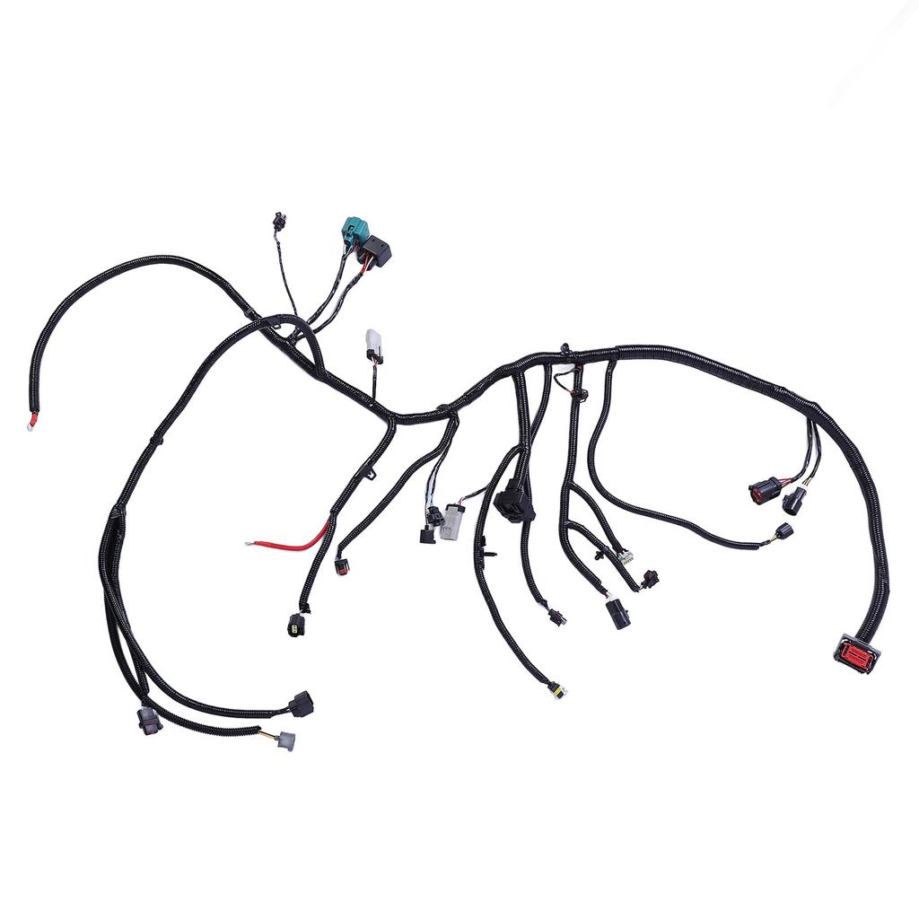 Engine Wiring Harness 5C3Z 12B637 BA Heat Resistant for F 450 F 550 Super Duty 6.0L Derv Engine 2005 2007