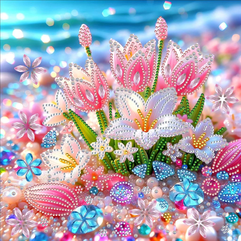 Diamond Painting, Special-Shaped Diamond Painting, Handmade Sticker Material Package 30 * 30 Diamond Sticker Diy Decorative Painting Cross-Border