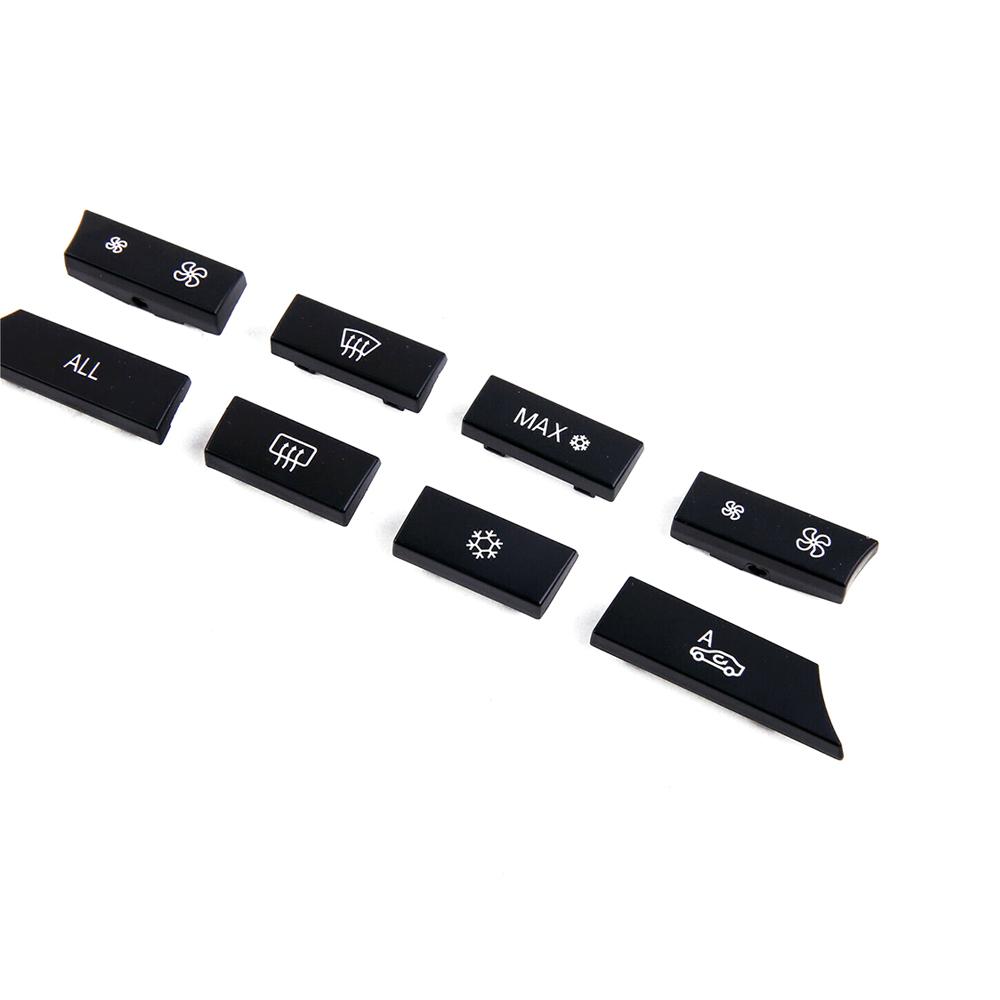 12 Button Key Caps AC Heater Switch Replacement for  BMW 5 6 7 F10 F01 F12 61319313923