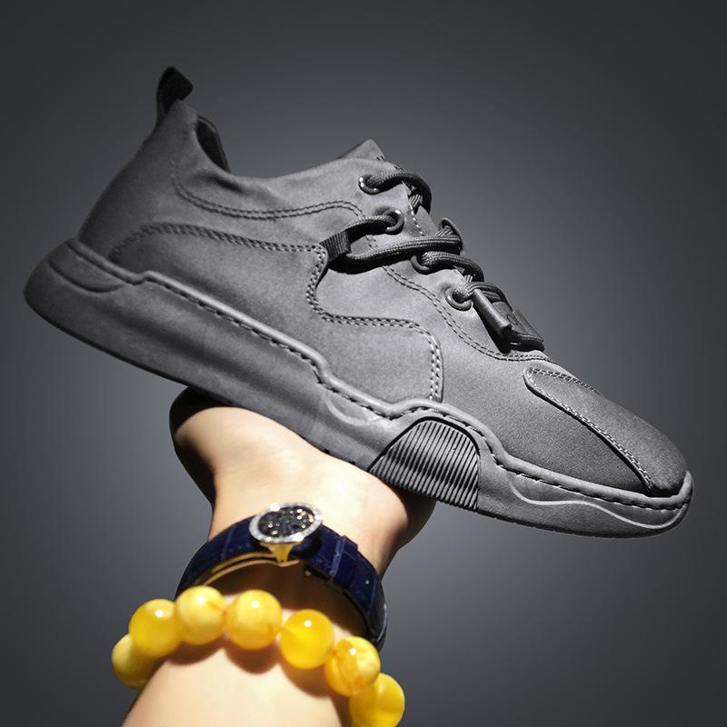 

Модная мужская обувь 2024 Новая трендовая летняя дышащая обувь Обувь Молодежная низкая спортивная повседневная трендовая обувь Мужские ботинки Модная повседневная 44 чёрный