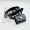2 In 1 Waist Bag PU Leather Women Belt Bag Detachable Belt With Bag  Ladies