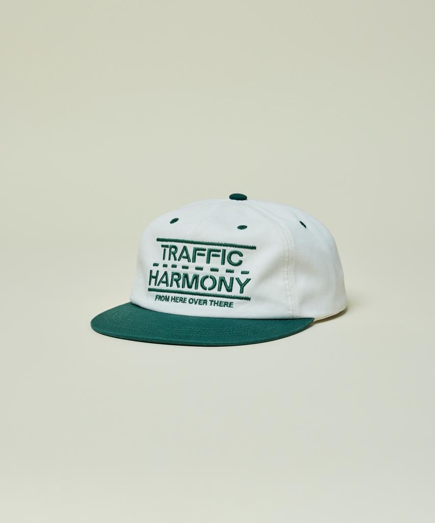 Teulaepighamoni Traffic Lane Logo Trucker Hat_Green