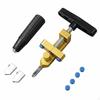 2 In 1 Glass Cutting Tool Replacement Heads Manual Tile Cutter THandle