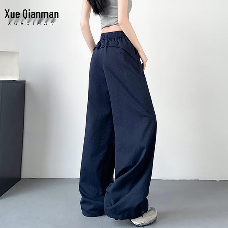 Xue Qiman Women's American Style Outdoor Cargo Pants