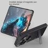 For OPPO Find N3 Case Skin PU Leather with Screen Glass Flim Stand Magnetic Protective Cover For OPPO Find N3 Full Cover Shell
