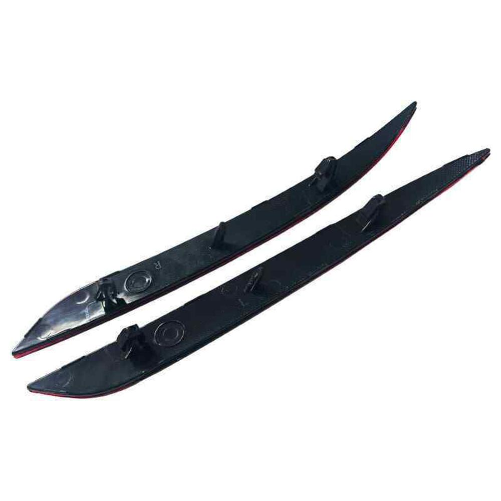 1 Pair Tail Rear Bumper Reflector Red Left Side Right Side For Tesla Model y