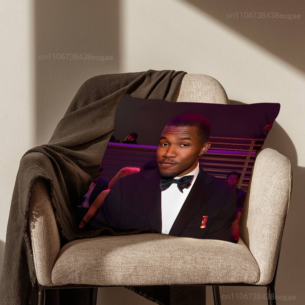 F-Frank S-Singer Pillow Case Living Room Sofa Cushion Cover Suitable For Home Bedroom Decoration And Protector