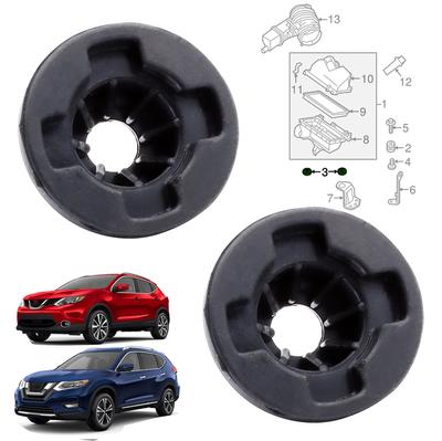 2x кріплення гумової втулки для Nissan XTrail Qashqai Rogue Sport T30 T31 T32 J10 J11 Очисник повітря Фільтр Коробка Збірна буферна подушка