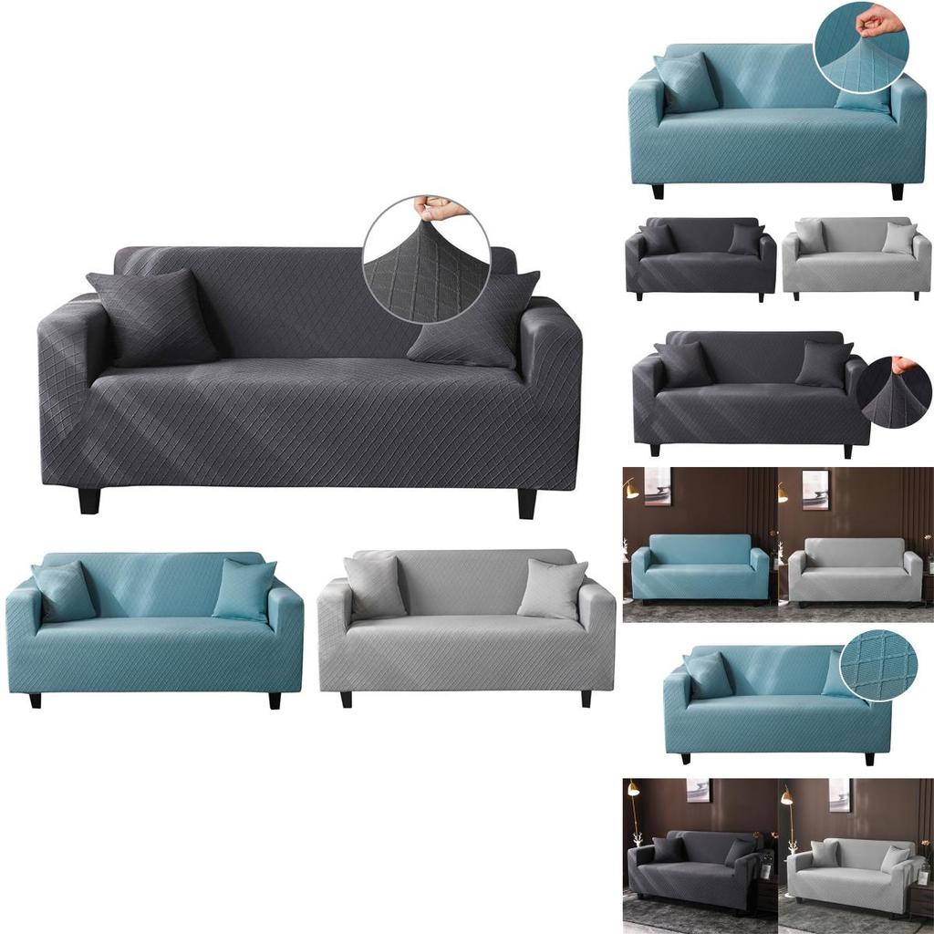 Luxurious Elastic Jacquard Sofa Slipcover For 1-4 Seater Couch Protection