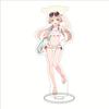 Anime Blue Archive Sunaōkami Shiroko Stand Model Cosplay 15cm Acrylic Game Figure Waraku Chis Cute Desk Decor Fans Collection