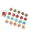 Camellia Drip Oil Gold-Edged 3D Flower Nail Art Decoration