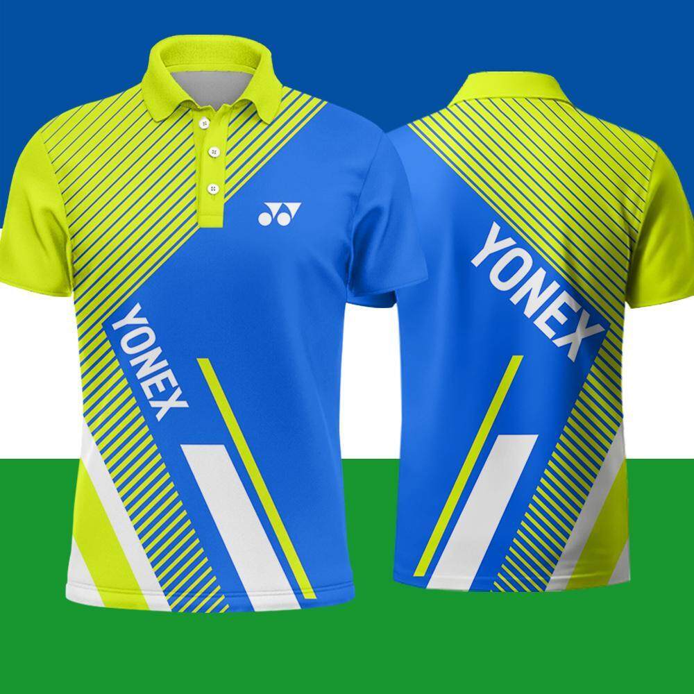 Badminton Jersey Casual Sports Polo Shirt Outdoor Cycling Short Sleeve Unisex Running Shirt Dry Fit Top