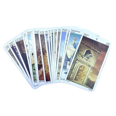 Tarot der 78 Türen Orakelkarte Party Spiel Mystisches Divinations Deck Party Tarot Karte