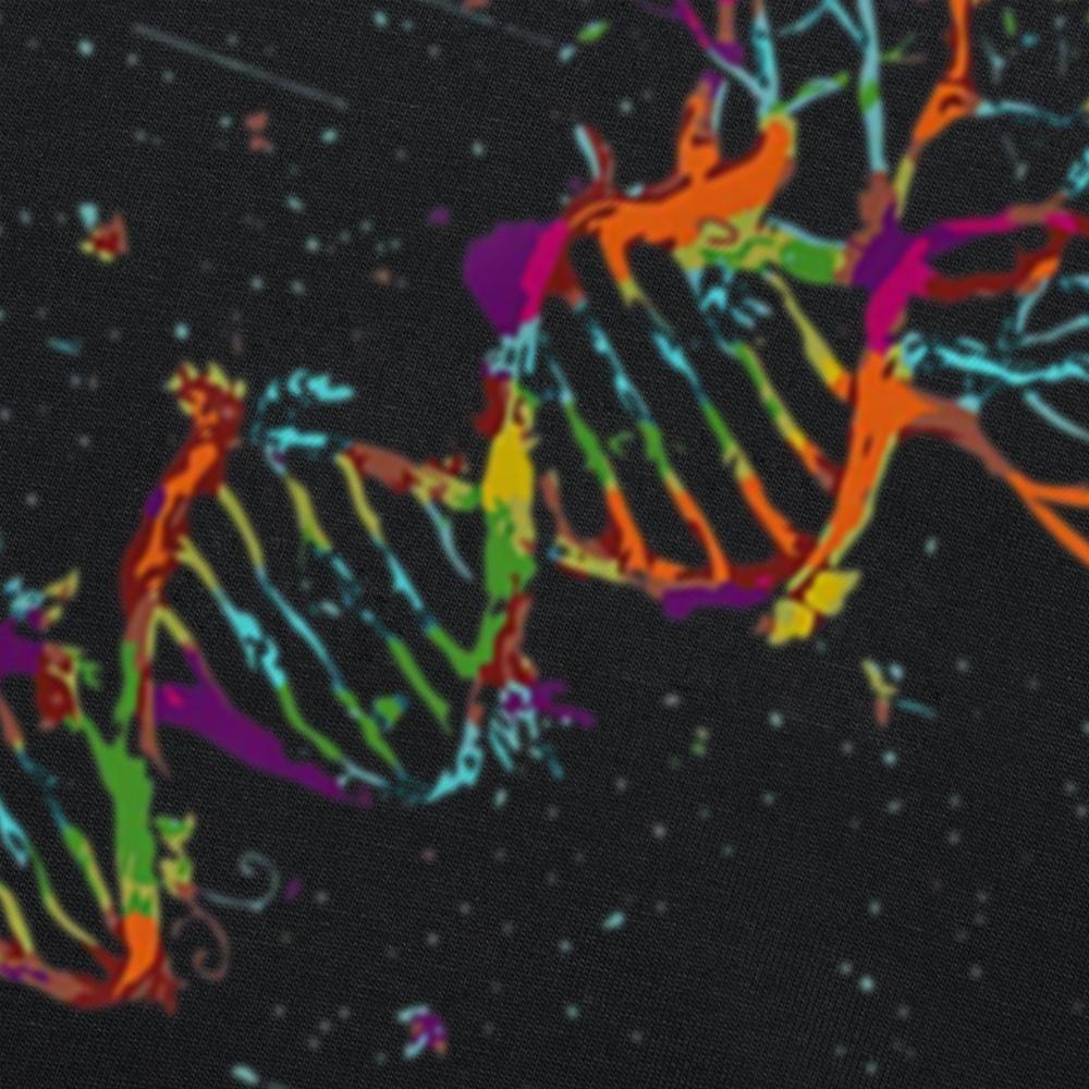 Zabawna grafika DNA Drzewa Życia Geek 100% bawełna T-shirty Męska Damska Moda Casualowy T-shirt Luźny Oversize Streetwear T-shirt