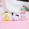 Adorable Sanrio Characters Cute Cartoon Kuromi My Melody Cinnamoroll Figure Toys Set