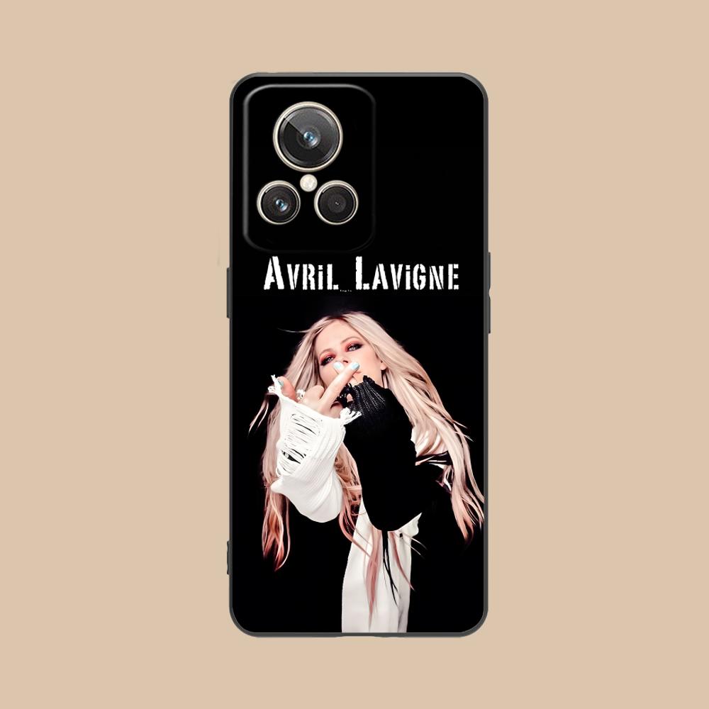 Avril Lavigne Matte TPU Mobile Phone Case for Realme 15 14 13 12 11 10 9 Pro Plus T i Lite 5G Colorful Printing Cover