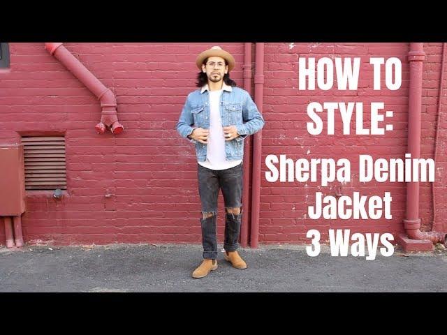Демисезонная куртка Levi's Type 3 Sherpa Trucker Jacket rockridge