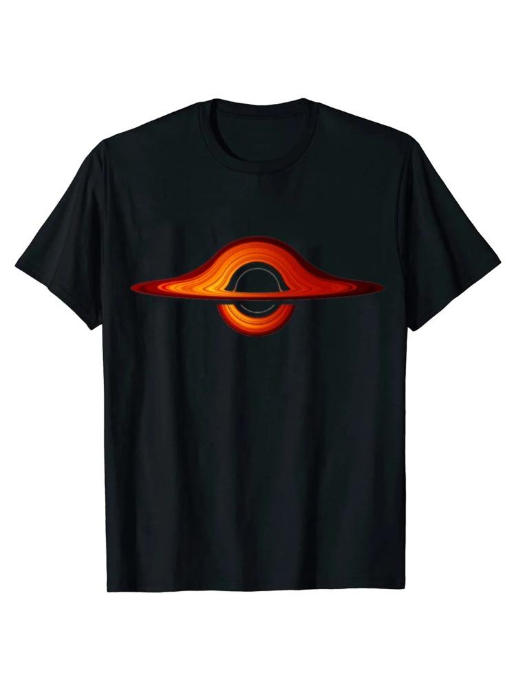 Black Hole Physics Universe Physics Astrophysicists TShirt Funny Astronomy Science for Femme Casual Shortsleeve Top Unisex Shirts M