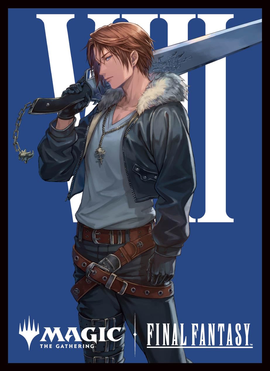 Ensky The Gathering Final Fantasy Защитные протекторы для карт Безрамочное издание SeeD Наемник Магия -  Персонаж  игрока - Squall, MFS-11