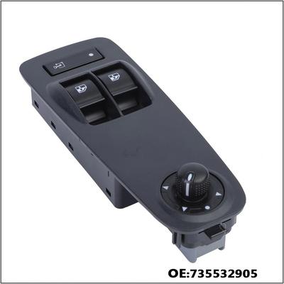 Black Door Mirror Switch Replacement Window Switch For Ducato Plastic Metal Construction Enhanced Safety Operation