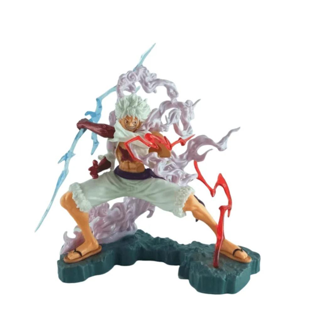 12cm One Piece Anime Wink Studio Kleiner Blitz Nika Luffy Figuren PVC Statue Schreibtisch Ornament Sammlermodell Spielzeug Geschenke