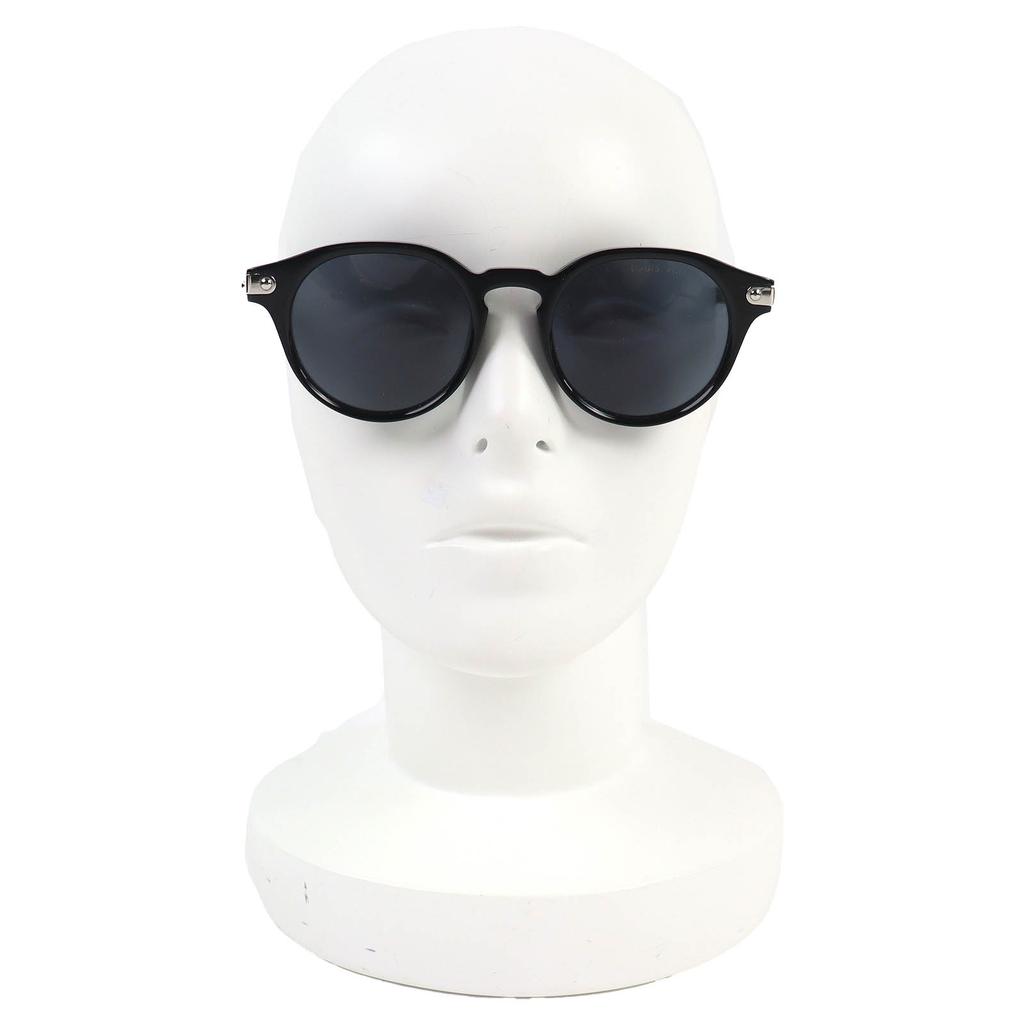 Great LOUIS VUITTON LV Signature Round Sunglasses Boston Eyewear Black Z2434U Used