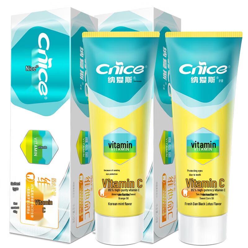 NICE Vitamin C Fresh Orange Mint Toothpaste