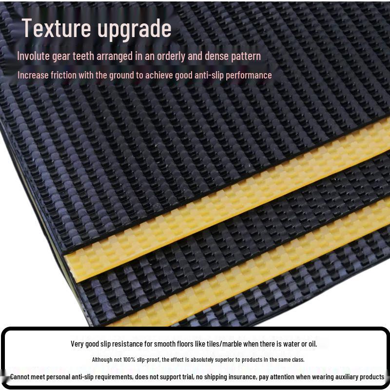Waterproof Anti-Slip High Heel Sole Stickers: Wear-Resistant, Oil-Proof, Abrasion Repair for Leather Shoes
