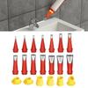 Universal Integrated Rubber Nozzle Tool Kit Reusable Sealing Caulking Nozzle Coating Reusable Rubber Nozzle Tool Kit