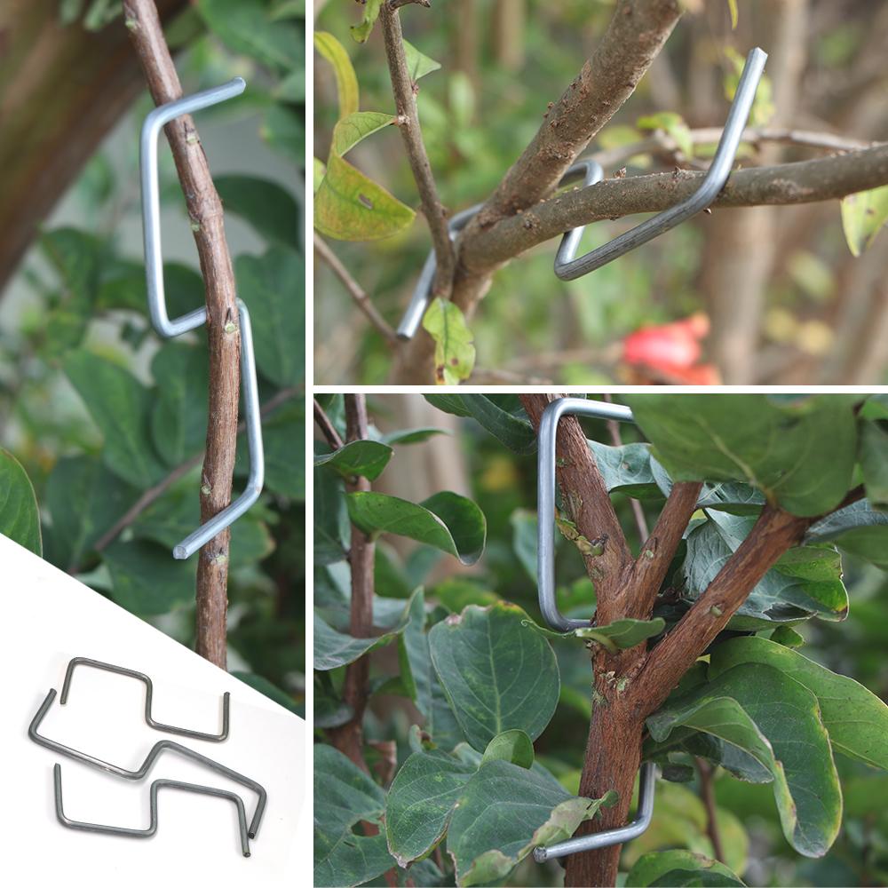 8/10/13cm Metal Steel Wire Trees Twig Variant Training Holder Hook for Yard Plants Limb Repair Support Bonsai Branch Spreader
