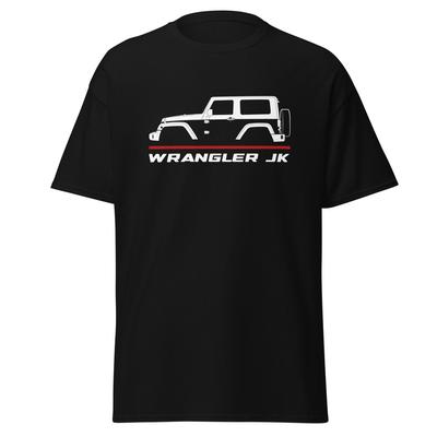 Maglietta Premium per Jeep Wrangler JK 2007- 2018 Appassionati di Auto Regalo di Compleanno