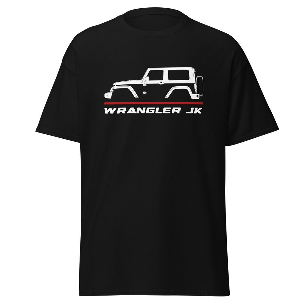 

Premium T-Shirt For Jeep Wrangler JK 2007- 2018 Car Fans Birthday Gift 2XL