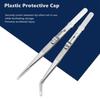 Professional Stainless Steel Tweezers Set, Multi-Purpose Precision Tweezers for Jewelry Making, Electronics Repair, Lab & Craft